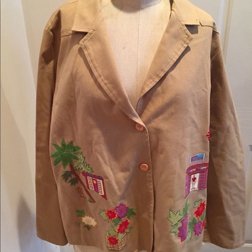 Hearts of Palm Jacket Lightweight Size 18